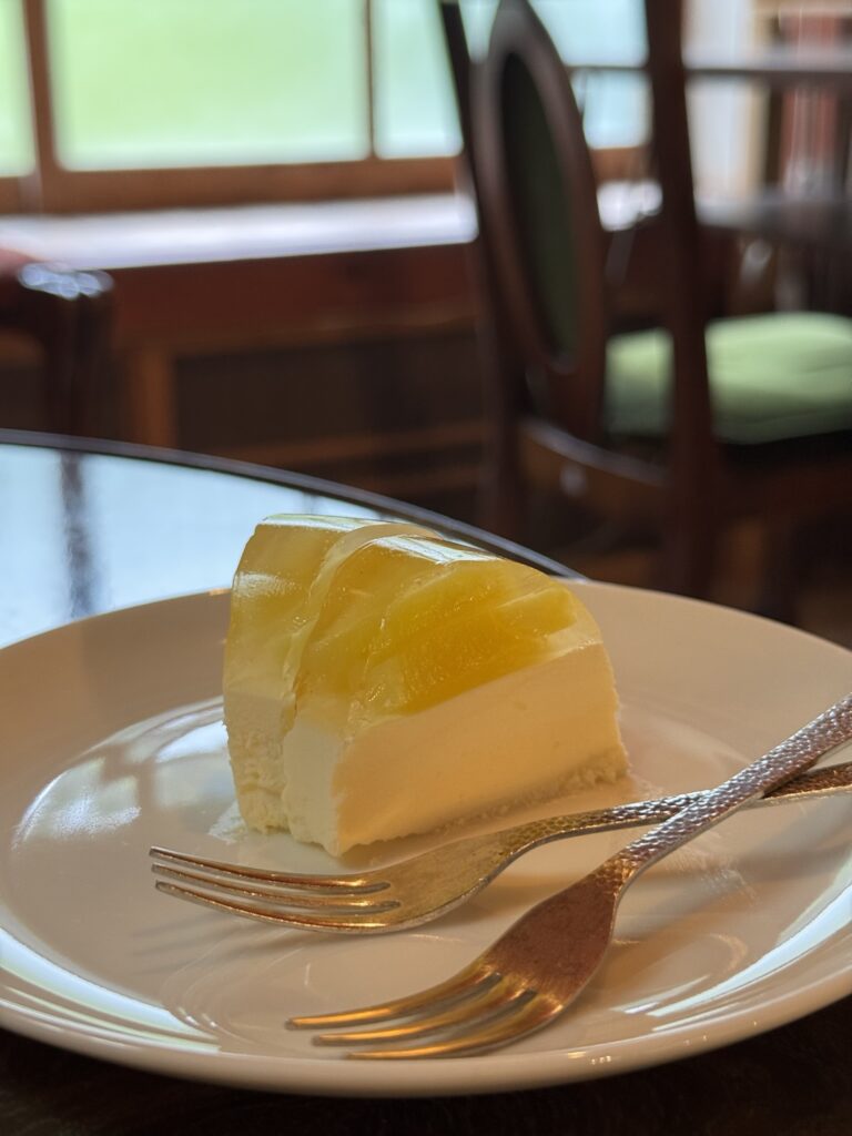 パインのババロア(サービス)の写真