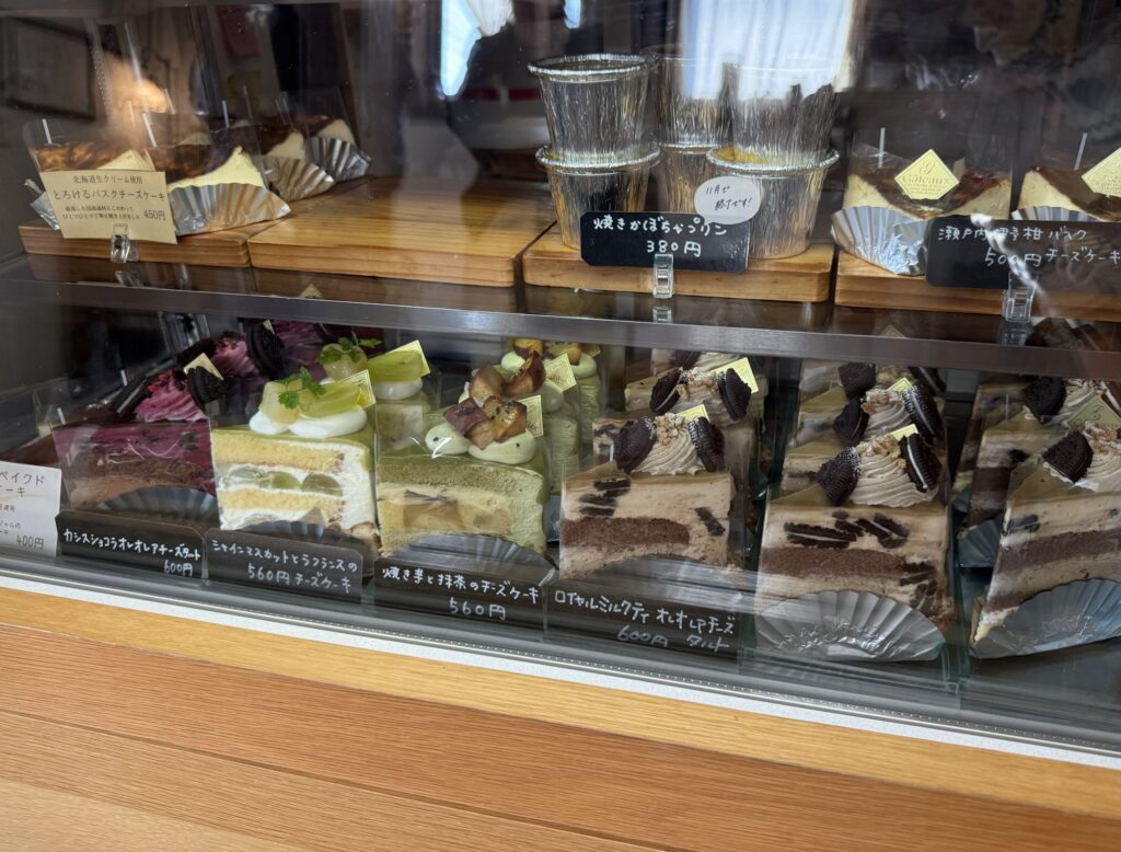 ショーケースの写真