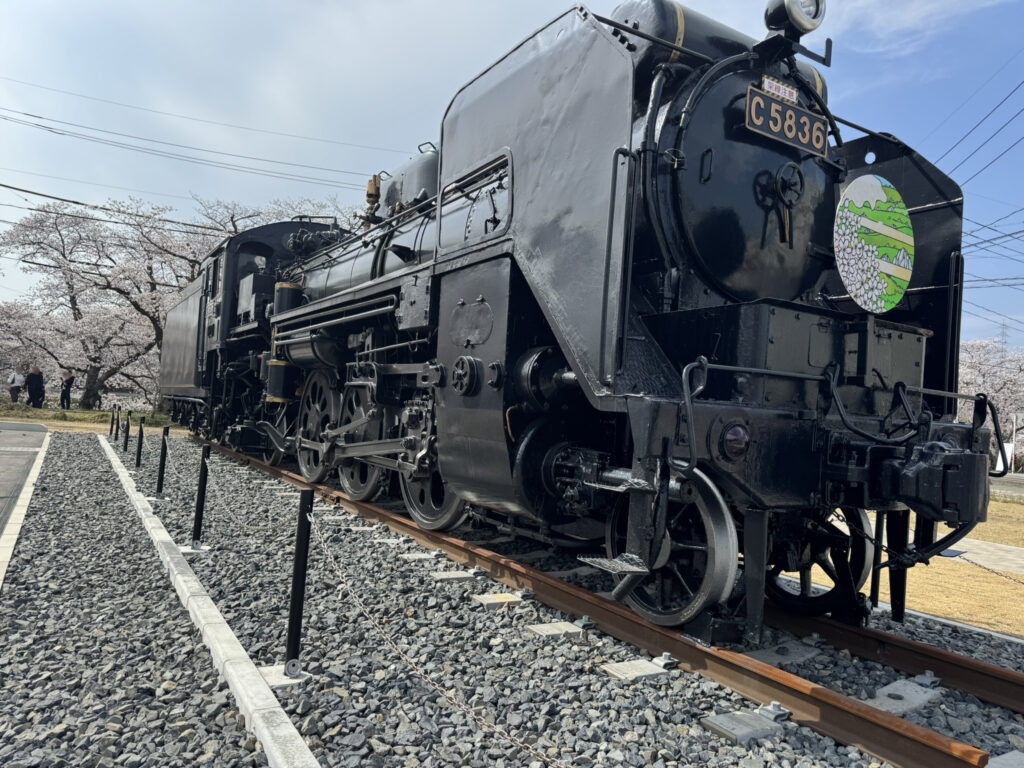 「SL C58 蒸気機関車」の写真