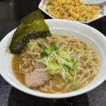 山口県山口市仁保『手打ち中華そば 侍』の中華そばの写真