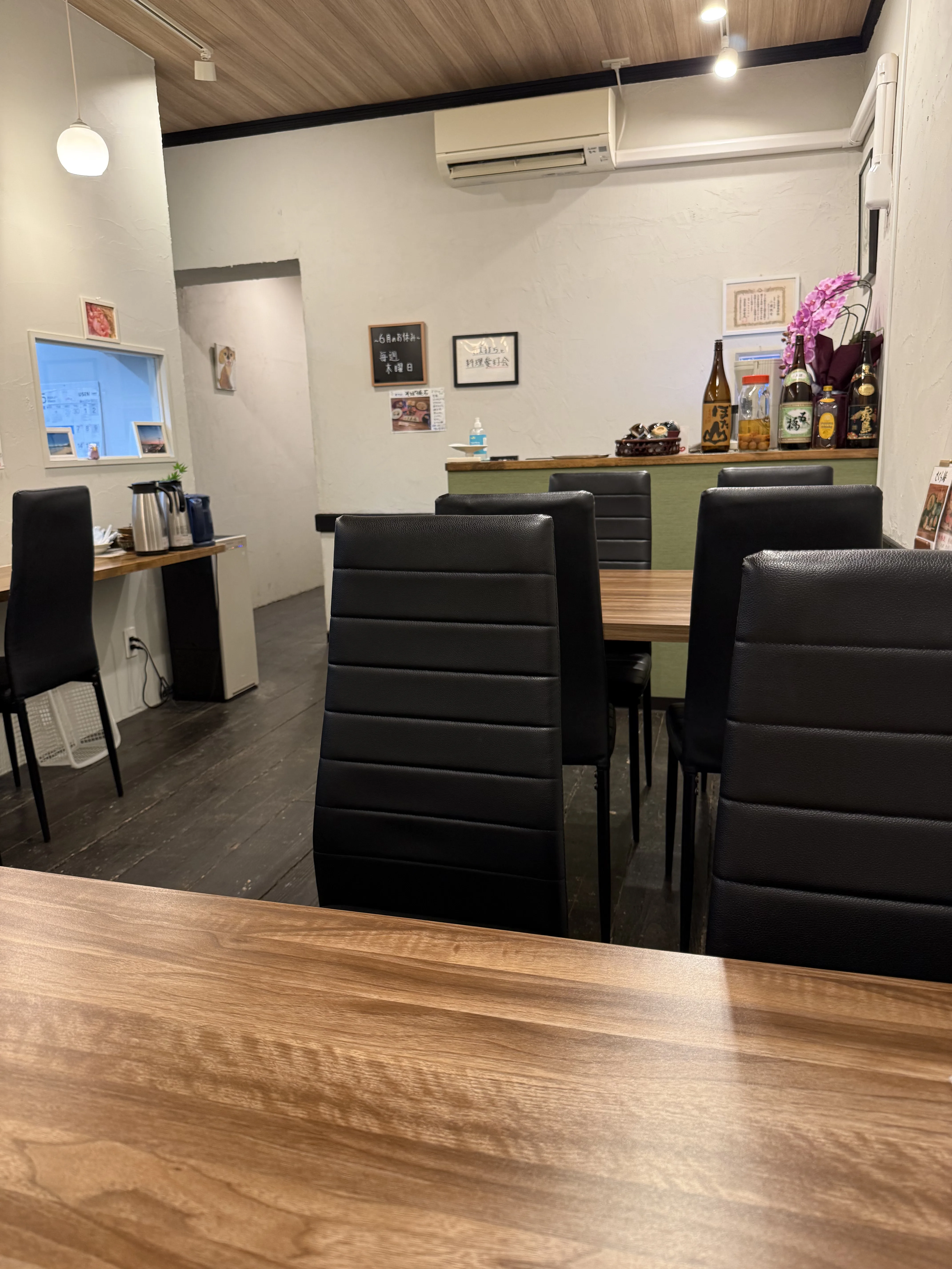 山口県下関市『さくら庵』店内の様子