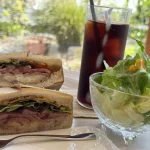 山口県柳井市『フジヤマコーヒーロースターズ』月替わりホットサンドとアイスコーヒー